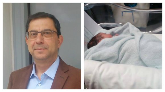 Ευτυχισμένος χαζοπαππούς ο Χρήστος Καπάταης
