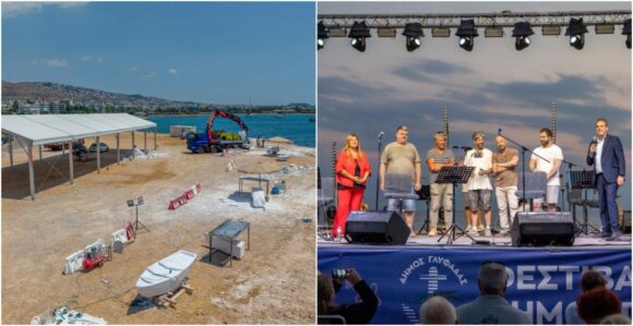 Γλυφάδα: 5 κορυφαίοι γλύπτες σμιλεύουν μάρμαρο σε δημόσια θέα στη Γ’ Μαρίνα