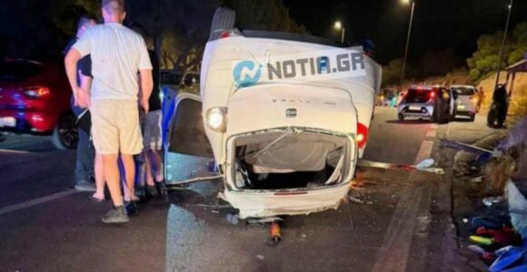 Τραγικό φινάλε στο σοβαρό τροχαίο στα Λιμανάκια – Υπέκυψε ο νεαρός οδηγός του Seat Leon που έπεσε στα βράχια και τουμπάρισε (VIDEO)