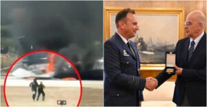 Το «ευχαριστώ» του Νίκου Δένδια στον πιλότο που προσγείωσε με ασφάλεια το F-16 στη Ζάκυνθο