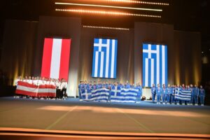 Θρίαμβος της Ελλάδας στο Ευρωπαϊκό Πρωτάθλημα Cheerleading στην Πράγα – 12 μετάλλια στα ομαδικά και νέο ιστορικό ρεκόρ